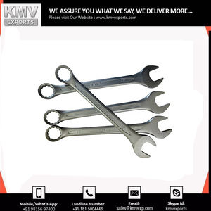 Juego de herramientas de bricolaje con acabado cromado al mejor precio, llave inglesa combinada ajustable de 25MM de alta calidad, par de torsión de extremo abierto CrV OEM - Product Image 6