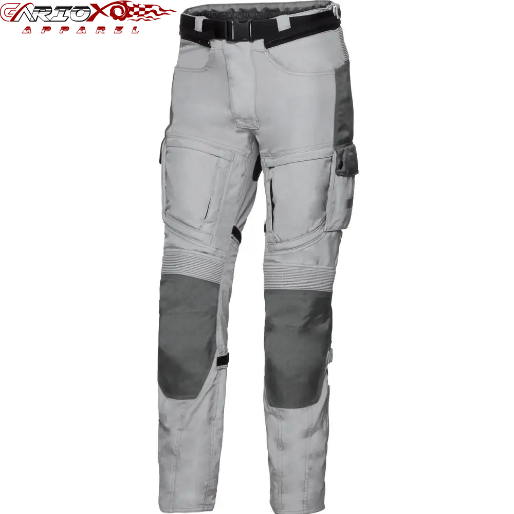 Gran fabricante de pantalones de moto Cordura Premium con resistencia al impacto, pantalones de alta visibilidad con múltiples bolsillos para motociclistas