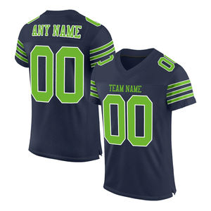 Camisetas de fútbol americano Camisetas de malla personalizadas Sublimado Impreso Su nombre del equipo Número Jersey del equipo - Product Image 4