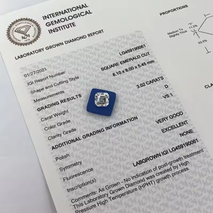 Diamante Cultivado en Laboratorio Certificado, Corte Ovalado Excelente, 1-5 Quilates, Color O-Z, D'VINS JEWELS para Joyería - Product Image 4