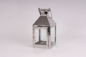 สแตนเลสสวนโคมไฟกลางแจ้งเทียนโคมไฟโลหะโคมไฟสวนที่มีคุณภาพสูงเชิงเทียน - Product Image 3