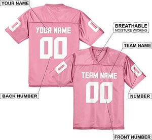 Nouvelle manufacture maillot de club personnalisé t-shirt américain pas cher version joueur maillot de football américain - Product Image 2