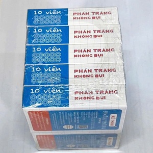 Wholesale Customizable Logo Available White Dust-free <b>Chalk</b> Writing Tools Office Stock - 10pcs/box - Product Image 2