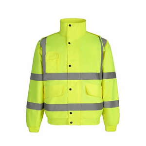 Chaqueta Corta de Seguridad Reflectante Imprimible para Hombre, Chaqueta Corta Impermeable Transfronteriza, Ropa de Invierno y Verano de Tamaño Personalizado - Product Image 2