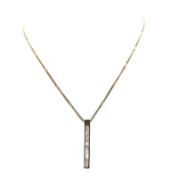 Pendentif géométrique en coquillage de pierre naturelle, élégant, pour femme, accessoire de mode tendance pour fête, vente en gros