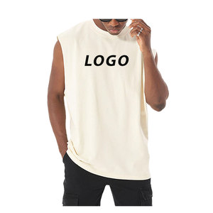 Men's Acid Wash <b>Distressed</b> Gym Tank <b>Top</b> Oversize Sleeveless Athletic Vest for Workout Vintage Fitness Singlet Retro Gym Wear - Product Image 1