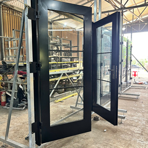 Portes en acier classiques modernes pour l'entrée de la maison, solutions principales élégantes, étanches, taille personnalisée, conçues pour la durabilité, charme durable - Product Image 6