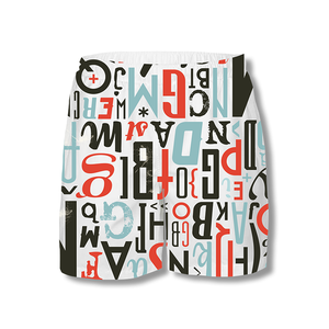 Short en tricot de coton personnalisé pour garçons Short de course à imprimé numérique avec cordon de serrage pour hommes - Product Image 6