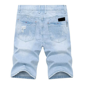 Servicio OEM al por mayor pantalones vaqueros personalizados para hombre 100% algodón sólido informal de secado rápido y transpirable recién llegado Etiqueta Privada - Product Image 3