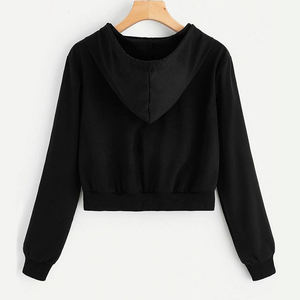 Sweat à capuche zippé de haute qualité avec impression personnalisée pour femmes - Product Image 4