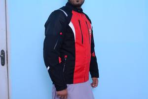 Hombres 3/4 impermeable reflectante Touring Jacket Gear Chaqueta Moto Chaqueta Para Moto de talla grande ropa deportiva - Product Image 3