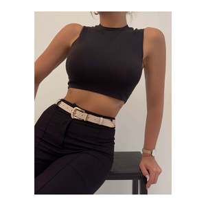 Bridge Buckle End Set Women's <b>Trouser</b> <b>Belt</b>, Jacket <b>Belt</b>, Dress <b>Belt</b>, Shirt <b>Belt</b> - Beige - Product Image 1