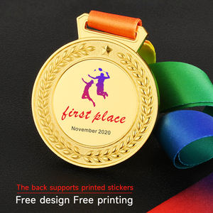 Harga Grosir Terendah MOQ Rendah Desain Medali Skating Anda Sendiri Medali Penghargaan Emas 3D Medali Roller Skating Medali Olahraga Logam Kustom - Product Image 5