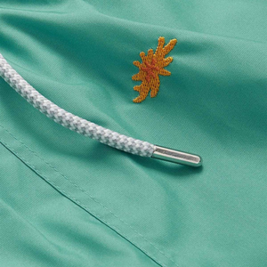 กางเกงว่ายน้ำชายสีเขียว กางเกงชายหาดฤดูร้อน น้ำหนักเบา แห้งเร็ว - Product Image 5