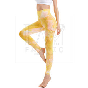 Mallas de punto transpirables coloridas para mujer, embalaje personalizado, estampado deportivo, Fitness, ropa de gimnasio para verano - Product Image 2