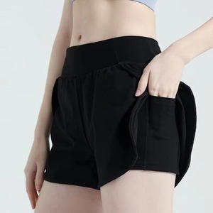 Women's High-Waist Shorts Hollow-out <b>Ripped</b> Cycling Yoga Short <b>Leggings</b> Shorts High Quality Seamless Yoga Pants MS-SL-032 - Product Image 2