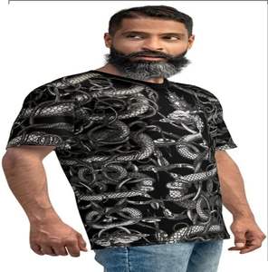 Camiseta de gimnasio de algodón 100% para hombre, la mejor calidad de punto de Camiseta deportiva, camiseta de impresión Digital por sublimación de poliéster - Product Image 4