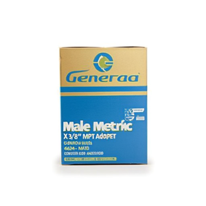 Adaptador Generac Macho Métrico X 3/8" MPT 6624 - Piezas y Accesorios para Generadores - Product Image 1