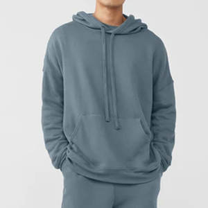 OEM Vente de gros Sweats à capuche pour hommes coupe ajustée logo imprimé personnalisé 100 sweat à capuche en molleton de coton marque privée sweat à capuche en molleton de coton - Product Image 6
