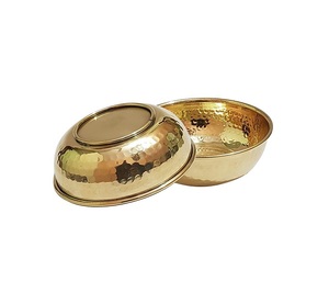 Cuenco DE SERVICIO DE Metal moderno hecho a mano, forma elegante personalizada para decoración del hogar, Frutero de boda para mesa decorativa - Product Image 1