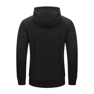 เสื้อฮู้ดสวมหัวผ้าฝ้าย100% ทันสมัยสีพื้นระบายอากาศสวมใส่ง่ายสำหรับฤดูหนาวขายดีไซส์ใหญ่พิเศษสำหรับผู้ชาย - Product Image 2