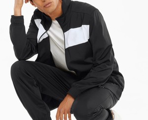 2025 nueva chaqueta cortavientos cálida para hombre con estilo con cremallera conjunto cortavientos fino de invierno a prueba de viento venta al por mayor moda personalizada - Product Image 6