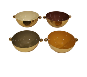 Multiple Colour Customized Size <b>Serving</b> <b>Bowls</b> With Stand High Quality Metal <b>Serving</b> <b>Bowls</b> for Parties Wedding <b>Serving</b> Usage - Product Image 6
