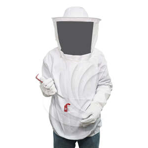 เสื้อผ้าเลี้ยงผึ้งแบบครึ่งตัว ระบายอากาศได้ดี สำหรับมืออาชีพ อุปกรณ์เลี้ยงผึ้งกลางแจ้ง - Product Image 3