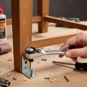 Manivela de trinquete corta de doble extremo 90T x 87mmL para bricolaje y OEM - Product Image 1