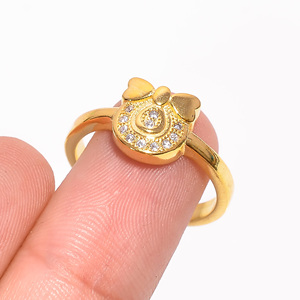 Bague de style classique en argent sterling 925 plaqué or bijoux fins pour fiançailles mariage ou fête anniversaire cadeau bague - Product Image 3