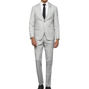 Nouveautés Costume de mariage pour homme sur mesure de style italien 3 pièces à double boutonnage en lin/coton Vente chaude Bureau professionnel - Product Image 6