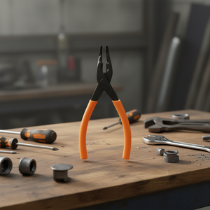 45 <b>Bent</b> <b>Nose</b> <b>Pliers</b> for PVC-Coated Handle Holes for Circlips-Quality Product Category - Product Image 3