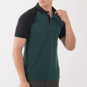 OEM/ODM hombres para Polo manga corta Camiseta última moda logotipo personalizado impresión transpirable tejido algodón Material logotipo frontal - Product Image 3
