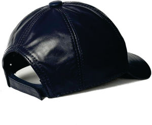 Gorro de Cuero Estilo Sombrero de Vaquero, de Cuero Vacuno, para Invierno, Cálido, Informal, para Hombre, Gorro de Cuero Genuino, Gorro de Camionero de Cuero - Product Image 3