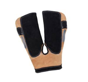 Delantal protector de larga duración de cuero hecho a mano de primera calidad por TARIQ MFG CO CE ISO EU - Product Image 2