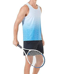 Camiseta sin mangas de sublimación para hombre con estilo, superventas, transpirable, cómoda, de alta calidad, fácil de lavar, camiseta sin mangas para hombre con colores personalizados - Product Image 3