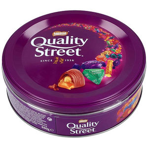 Wholesale <b>Quality</b> <b>Street</b> Chocolates 1kg <b>Tin</b> With Custom Logo Printing Available MOQ 1000 <b>Tins</b> For Private Label Brands Global - Product Image 1