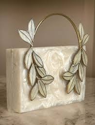 Bolso de Mano de Resina de Lujo, Bolso de Noche Transparente de Acrílico, Bolso de Mano para Fiesta de Bodas para Mujer, Bolso de Noche de Acrílico para Mujer - Product Image 4