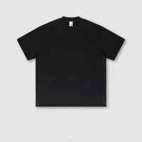 Mode 400 Gsm T-shirt surdimensionné vierge T-shirt à épaules tombantes en coton lourd