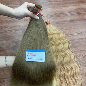 Producto de Venta caliente Cabello a granel Múltiples colores 100% Extensiones de cabello alineadas con cutícula de cabello humano vietnamita - Product Image 2