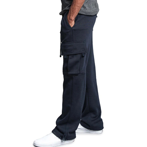 Newest Solid Colors Outdoor Activities Bulk Order Men's Pants & <b>Trousers</b> Modern Design Ideal For Winter <b>Fleece</b> <b>Trousers</b> Men - Product Image 5