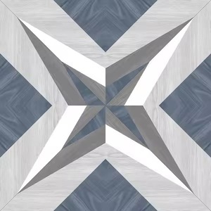 Conception personnalisée de haute qualité 600x600 Book Match Carreaux de sol en porcelaine émaillée 9mm d'épaisseur Prix bas Qualité d'exportation Premier choix - Product Image 1