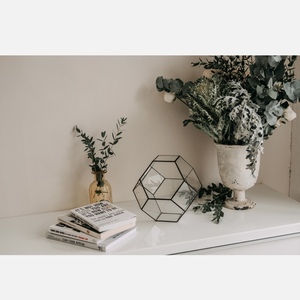 Jarrón pequeño de Terrario de cristal en forma de bola con marco de metal geométrico decoración moderna para el hogar y la boda para uso en el suelo interior - Product Image 5