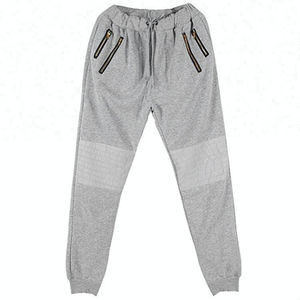 Pantalones Deportivos de Cintura Media con Doble Cremallera, Diseño OEM ODM, 100% Algodón, Personalizados, para Hombre, Ropa Casual de Calle, para Correr, Sudar y Pantalones de Chándal - Product Image 4