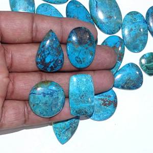Lot en gros de cabochon shattuckite fait à la main en quartz naturel de forme et de taille mélangées pour la fabrication de bijoux - Product Image 6
