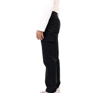 Best Supplier Wholesale Men's Gym Fitness Jogger Trousers Canvas Cargo with Button Fly Closure Side Pockets for Adults - Product Image 5