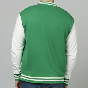 Wholesale Custom Men's Vintage Varsity Wool Letterman <b>Jacket</b> Plus Size OEM Winter School College Fashion Men's Varsity <b>Jacket</b> - Product Image 3