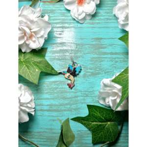 Zuni Handmade Religious Religious Pendant Multi-<b>Charms</b> Stone Inlay Sterling <b>Silver</b> Rose Gold Rhodium Plated Handmade Number - Product Image 1