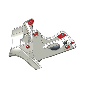 Support de moteur de vélo électrique en aluminium - Product Image 4