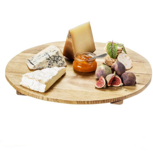 Wooden Rotating Tray Hot Sale Wood <b>Lazy</b> <b>Susan</b> Turntable Kitchenware and Restaurants Pares Serving Use - Product Image 5